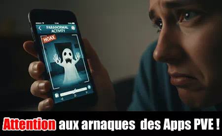 arnaques applications pve