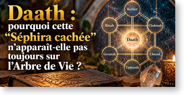 Daath, la Séphira cachée de l'Arbre de Vie en Kabbale